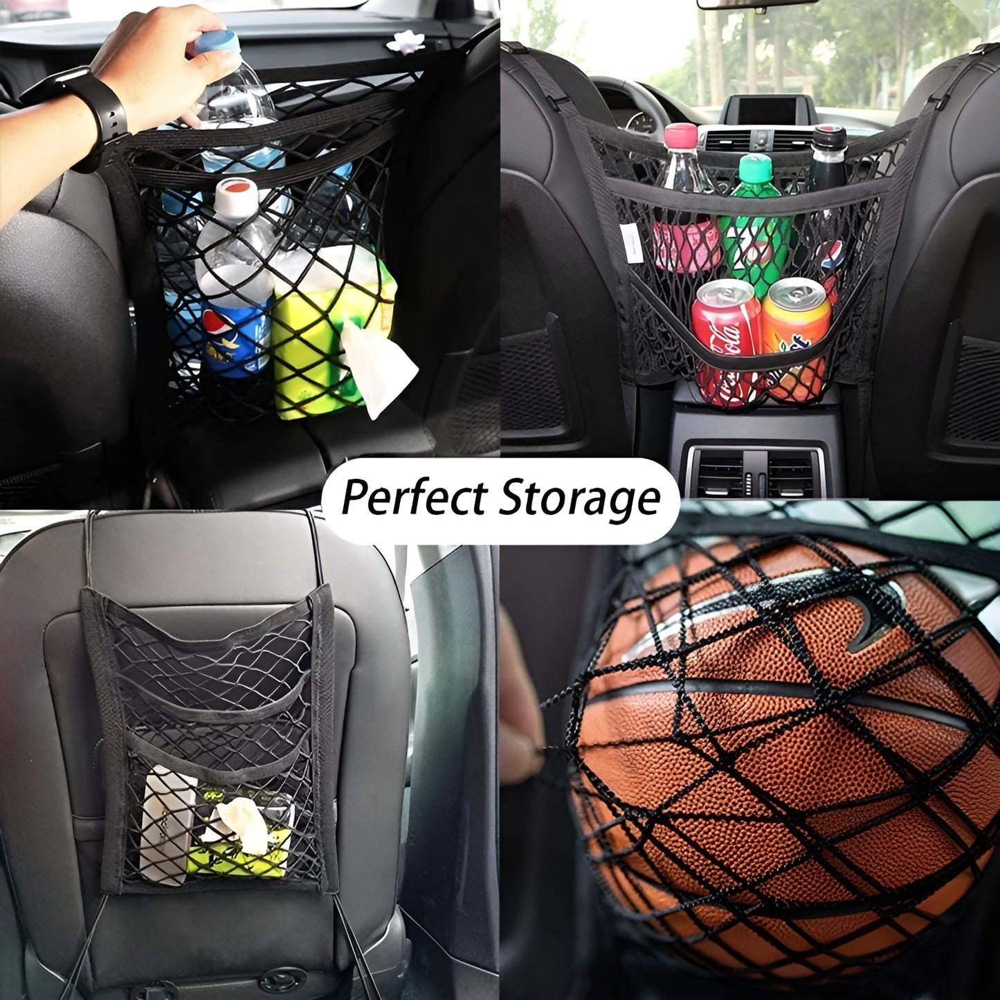 Front Seat Barrier Mesh