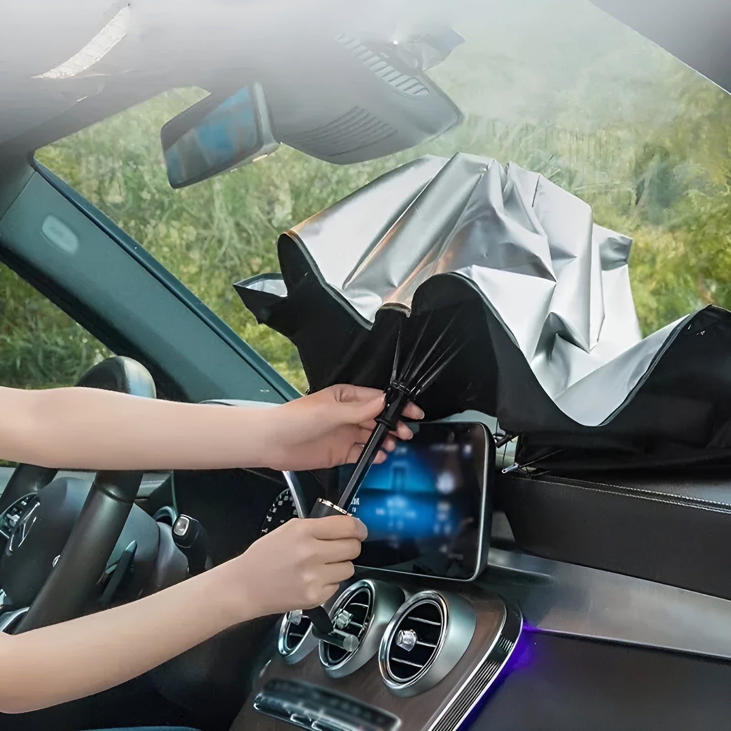 Car Umbrella Windshield Cover