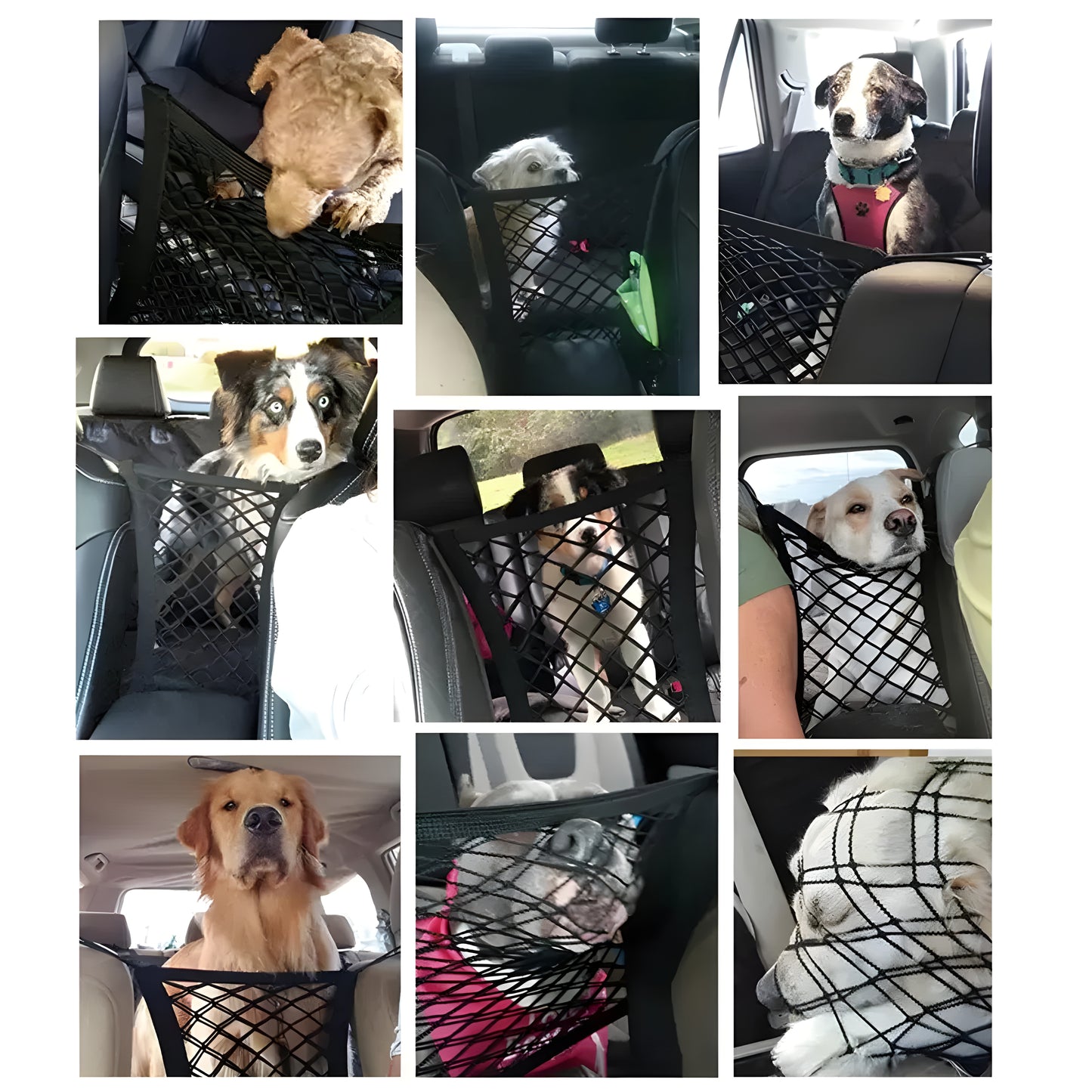 Car Seat Dog Barrier