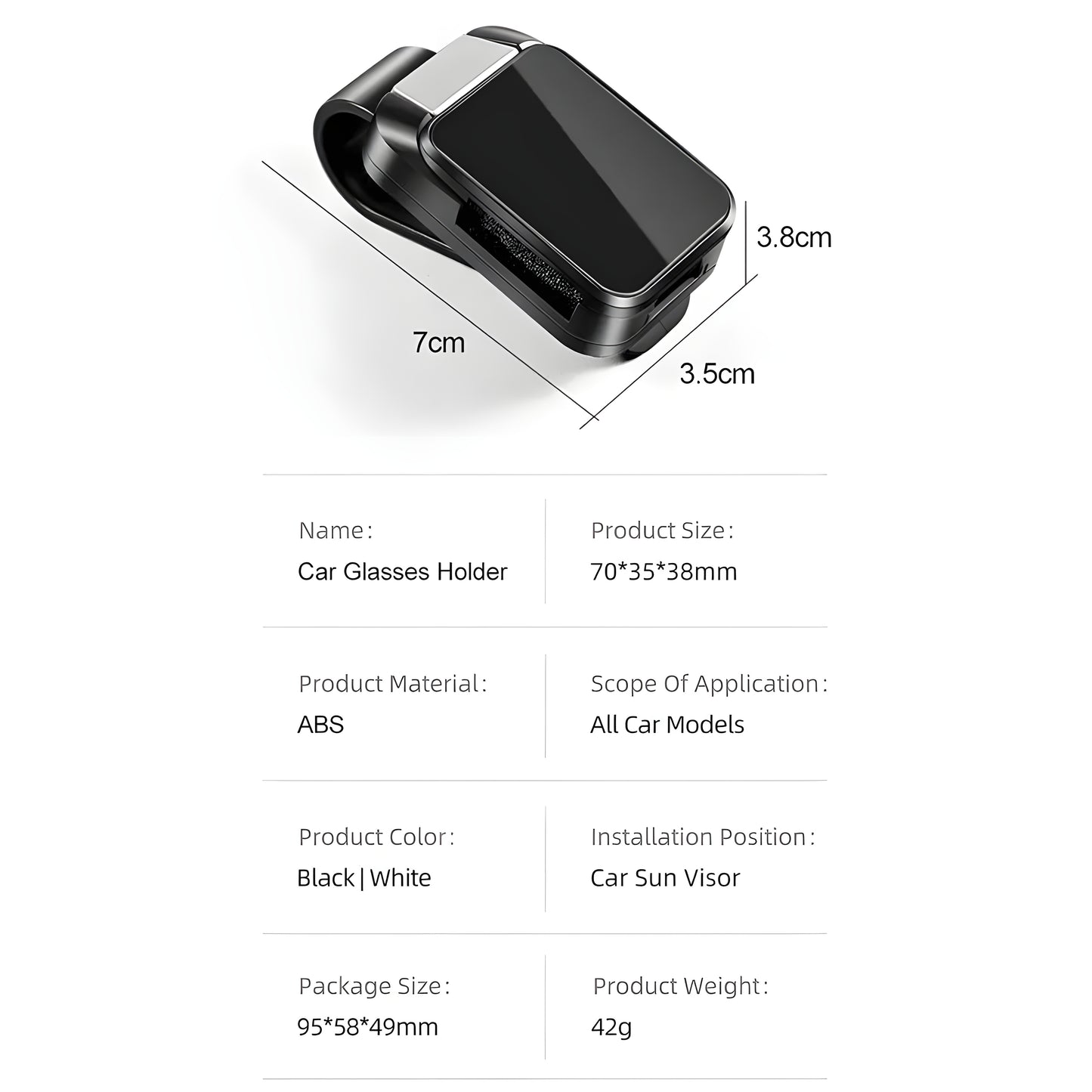 Car Sunglasses Holder