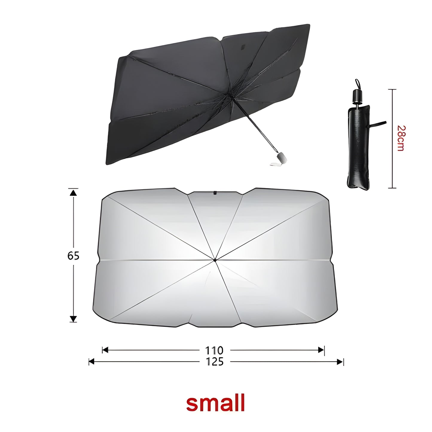 Car Umbrella Windshield Cover
